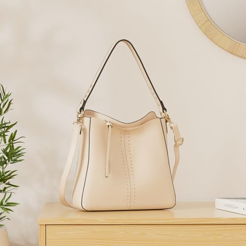Montana West Hobo Bag for Women Crossbody Purse and Handbags Ladies Chic Shoulder Bags - color: Khaki