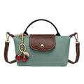 Dreubea Womens Chic Mini Bag Convertible Crossbody & Top-Handle Handbag for Everyday Elegance - color: Peacock Blue