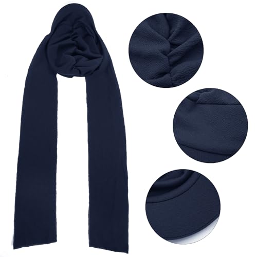 XYIYI Chemo Headwear for Womens Cancer Patients, Head Scarf Chemotherapy Headwraps Hat - color: Navy Blue