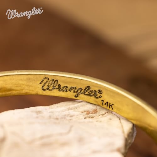 Montana West Wrangler Cuff Bracelet for Women Western Turquoise Adjustable Open Bangle Silver Plated Carved Floral Cowgirl Country Jewelry - color: Gold-White