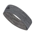 adidas Alphaskin Tie Headband - color: 3/Plus/Heather Grey/Black