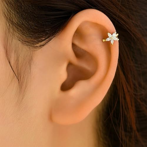 Ear Cuff for Women Non Piercing Faux Earring ear cuffs non piercing Lightweight Hypoallergenic Cartilage Fake Earrings Dainty Jewelry Gift