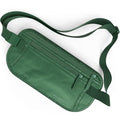 VENTURE 4TH Money Belt for Travel – Slim Hidden Under-Clothes RFID Blocking Anti-Theft Passport Holder & Travel Wallet Pouch for Men & Women to Protect Cash, Cards & Documents (Sleek Army Green) - color: Sleek Army Green