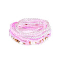 Fuqimanman2020 Bohemian Crystal Beaded Stackable Bracelets Handmade Colorful Crystal Pearl Seed Beads Bracelets for Women Jewelry - color: D