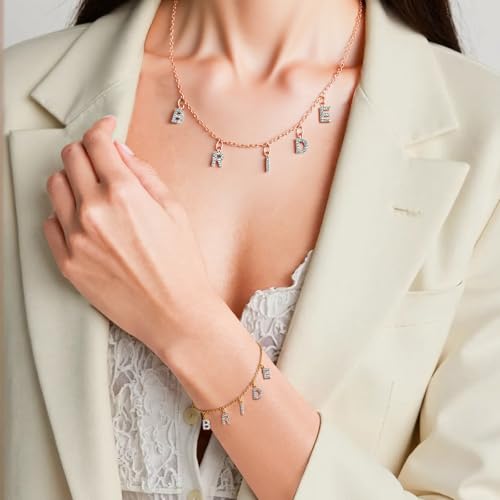 Bride Body Chain, Bride Garter, Earrings, Necklace, Something Blue Jewelry Accessory Set for Bridal Shower Bach Wedding Costume - style: Body Chain+Bracelet+Necklace