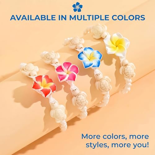 Long tiantian Gold Anklet Bracelet for Women Flower Anklet Summer Beach Vacation Jewelry Gift Boho Chic Foot Chain - color: blue