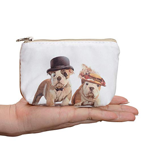 Women and Girls Cute Fashion Coin Purse Wallet Bag Change Pouch Key Holder - color: Cute Dog