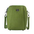 Genuine Leather Small Crossbody Bags for Women | Lightweight Shoulder Purse, Designer Handbag with Adjustable Strap, Casual Travel Everyday Bag - color: Green-new