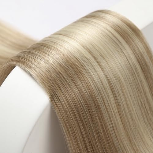 Hair Extensions Straight Clip in Hair Extensions Clip ins - Soft and Thick (20 Inches, 4Pcs, 16H613#) - color: 16H613#
