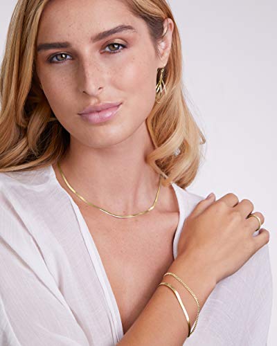 MILLA Teardrop Earrings - Designer Silver Statement Earrings or Gold Dangle Earrings for Women Trendy Upscale Dangly Earrings - color: Double Teardrop / 14K Gold Plated