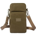 JANKS Small Crossbody Bags for Women Mini Cell Phone Purses Handbag Shoulder Bag - color: E-milk Coffee