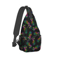 Sling Backpack For Men Hiking Daypack Crossbody Shoulder Bag Travel Chest Pack | Hiking - color: Pineapple
