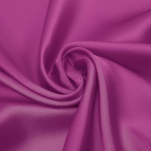 RIIQIICHY 35 Inch Head Scarf for Women Hair Scarf Like Silk Scarf Square Scarf Bandanas for Women - color: Rose