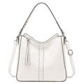 Montana West Hobo Bag for Women Crossbody Purse and Handbags Ladies Chic Shoulder Bags - color: Beige