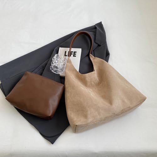 Straw Hobo Bag for Women 2026 Boho Woven Beach Purse Large Summer Straw Tote with Lining Black Raffia Shoulder Bag | straw material - color: Suede Hobo-beige