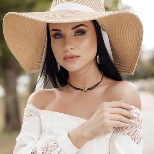 HUASAI Choker Necklace for Women Boho Necklaces Country Concert Outfits for Women Layered Western Choker Necklace Boho Cowgirl Jewelry Accessories Dress - color: Y:Boho Necklace