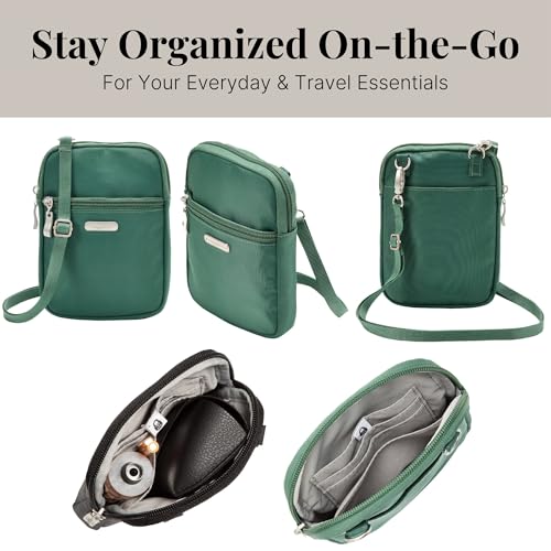 Baggallini Women's Essential Mini Crossbody Bag - color: Pine