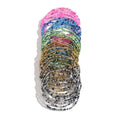 Caiyao 36Pcs Colorful Elastic Seed Beaded Bracelets Set Bohemia Multilayer Rainbow Beaded Stretch Bracelet Anklet Adjustable Glass Beads Wristbands for Women Summer Beach Boho Vaction Jewelry - style: StyleE