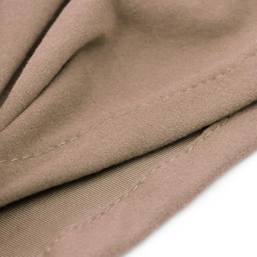 African Women Turban Caps Pre-Tied Twisted Turbans Head Scarf for Women Hair Wraps Cover Beanie Cancer Chemo Headwear - color: 1 Pack Twisted Braid Flower: Camel