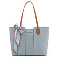 Montana West Tote Bags for Women Top Handle Satchel Purses - color: Pastel Blue