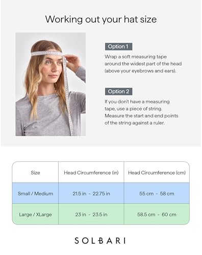 Solbari Ultra Wide Brim Sun Hat UPF 50+ Packable UV Sun Protection Hats with Full Coverage Brim - color: Vanilla / Beige, size: Large-X-Large