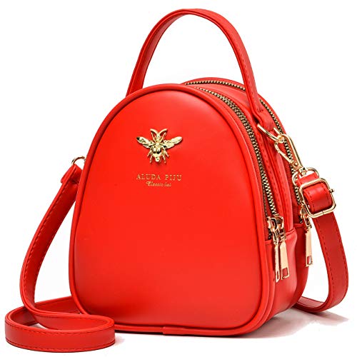 Small Crossbody Bags Shoulder Bag for Women Stylish Ladies Messenger Bags Purse and Handbags Wallet - color: 1-red