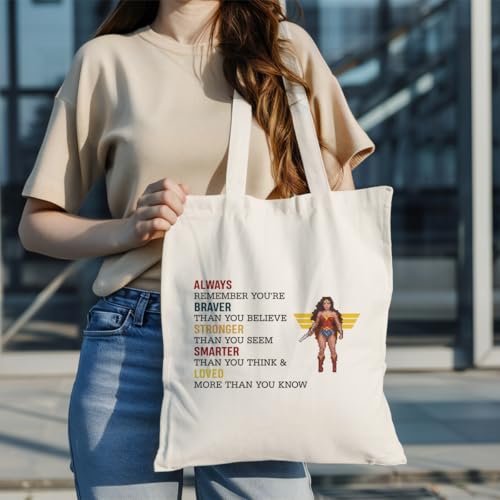 Canvas Tote Bag Aesthetic for Women,Reusable Canvas Cute Shoulder Bag for Grocery, Shopping, Beach & Daily Use - color: Movie Fans
