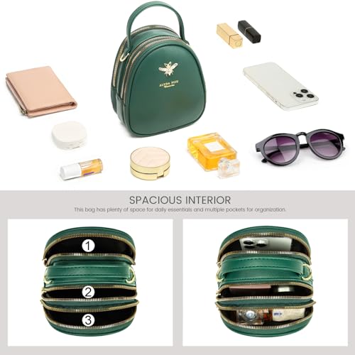 Small Crossbody Bags Shoulder Bag for Women Stylish Ladies Messenger Bags Purse and Handbags Wallet - color: 1-green