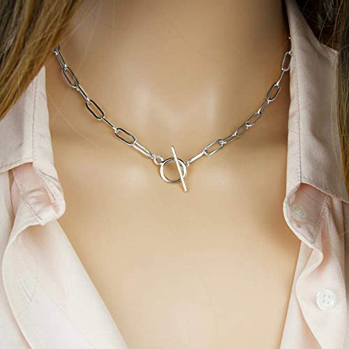 Turandoss 14K-Gold-Plated Necklaces for Women - Lock Evil Eye Medallion Vintage Coin Necklace Bee Sun Moon Shell Chain Necklace Layered Paperclip Chain Necklaces for Women Jewelry Gifts - style: "9-Moon Star Medallion