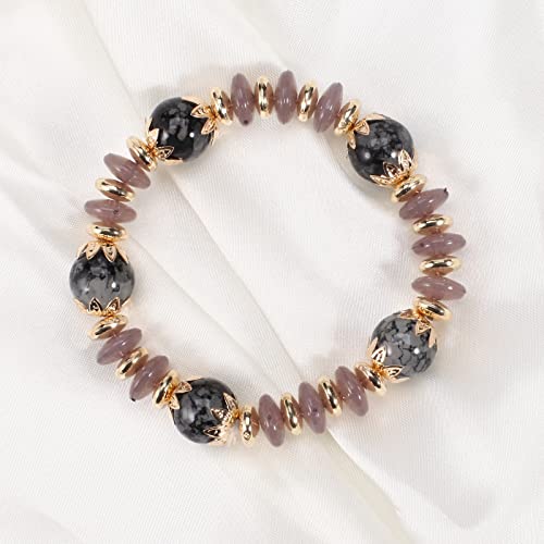Bohemia Bracelets for Women Vintage Stackable Beads Bracelets Charm Stretch Beach Jewelry - color: Color 4