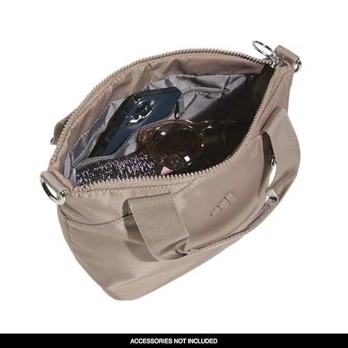 adidas Small Tote Mini Bag for Women and Men - color: Premium/Chalky Brown