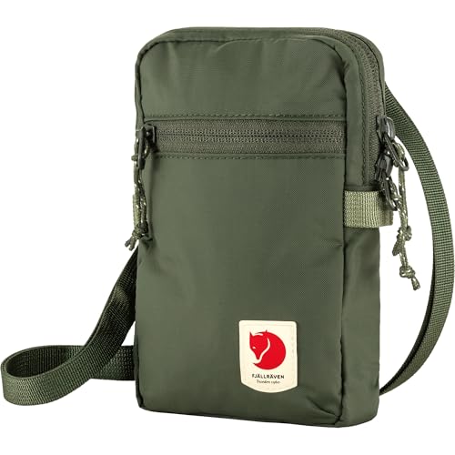 Fjällräven High Coast Pocket Crossbody - Water-Resistant Fabric, Compact Storage, Lightweight Carry - Travel - color: Mountain Green