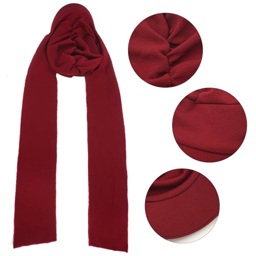 XYIYI Chemo Headwear for Womens Cancer Patients, Head Scarf Chemotherapy Headwraps Hat - color: Wine Red