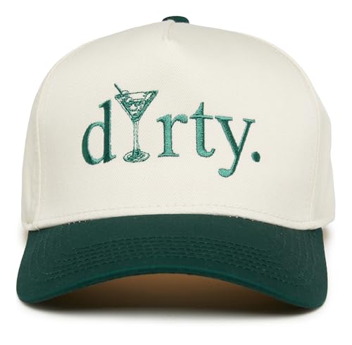 Funky Junque Vintage Canvas Snapback Hat - Adjustable 2 Tone Cap for Men Women - Put It On My, Cowboy, Girl Dad, Funny - color: Dirty - Green/Beige