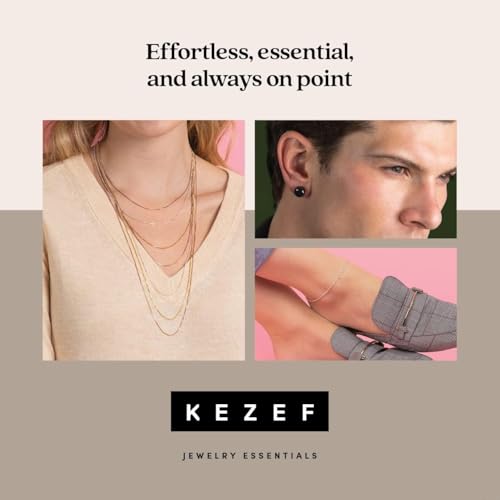 Kezef 14K Gold Filled Ball Stud Earrings for Women - Thick 14K Gold Layer, Hypoallergenic for Sensitive Ears, Round Studs | 3mm-9mm - style: 7mm