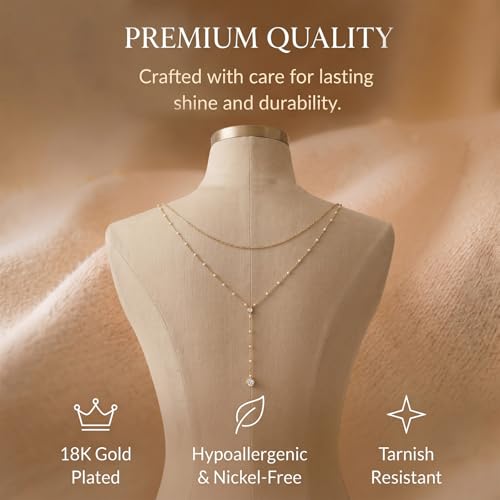 Back Chain Body Chain Jewelry for Summer Outfits Rhinestone Pendant Back Necklace for Backless Dresses - color: A2:back chain