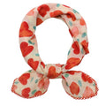 Large Cotton Bandanas for Women, 27 x 27 inch Hair Neck Scarf, Headband Square Scarf - color: H-red Green White