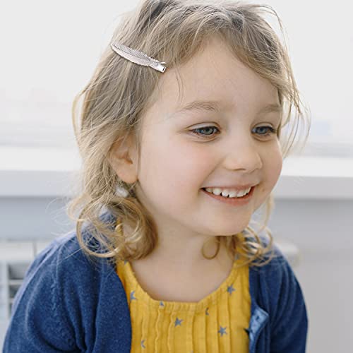 Cinaci 32 Pack/16 Pairs Small Metal Silver Retro Vintage Leaf Flower Butterfly Alligator Hair Clips Duckbill Mini Barrettes Decorative Tiny Hair Pins Accessories for Women Girls Fine Thin Short Hair - color: Silver