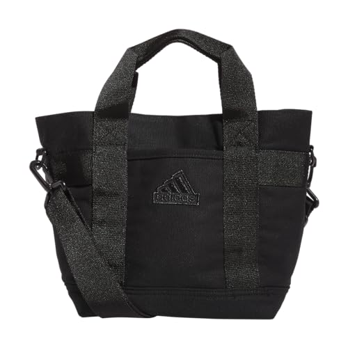 adidas Small Tote Mini Bag for Women and Men - color: Canvas/Black