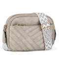 TANTOMI Small Crossbody Bags for Women Trendy, Cell Phone Purses Wallet with 4 Card Slots, Small Purses with Adjustable Strap - color: Gray