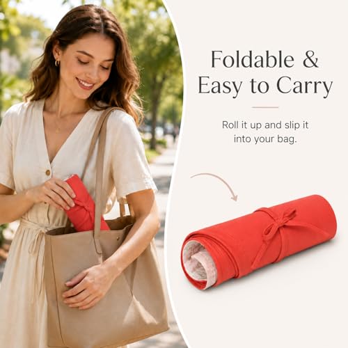 Wide Brim Sun Hat for Women Reversible Beach Hats Metal Wired Edge Gardening Hats, UPF 50+ Bucket Summer Hat - color: Orange Floral