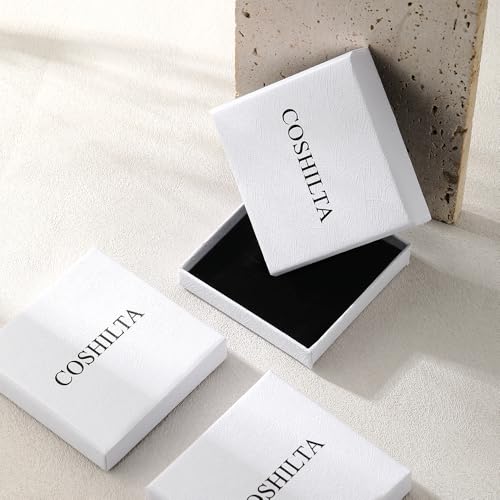 Coshilta 14K Gold Plated Cubic Zirconia Ring for Woman, Multi CZ Simulated Diamond Cluster Ring Marquise Round Rings Thin Stackable Knuckle Band Trendy Jewelry Gift Size 6-10 - color: Chain