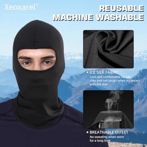 Xeoxarel 6 Pack Balaclava Ski Mask for Men/Women, Full Face Cover - color: 6 Pack Balaclava Face Mask Men - Camo