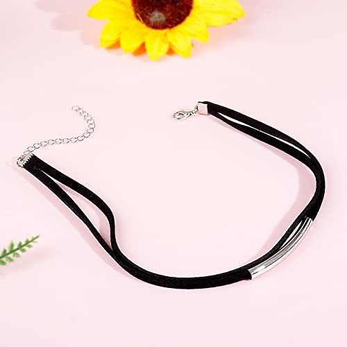 Boho Outfits for Women Boho Necklaces Country Concert Outfits Nashville Western Jewelry Choker Necklaces Long Leather Necklace Western Dress Jewelry Country Cowgirl Accessories Gifts - color: I:Leather Choker Necklace