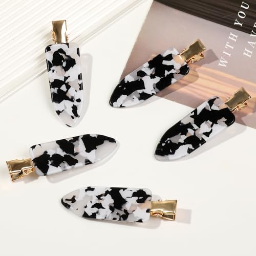 Creaseless Hair Clips for Women - No Crease, No Bend, Makeup Hair Clips for Bangs, No Dent Hair Pin for Getting Ready Face Wash Ideal Gifts for Women