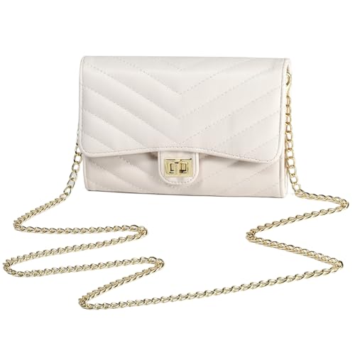 Small Cross Body Purses Sling Crossbody Bags for Women, Shoulder Bag Tote Purse Cross Body Bag Phone Bags - color: V Beige