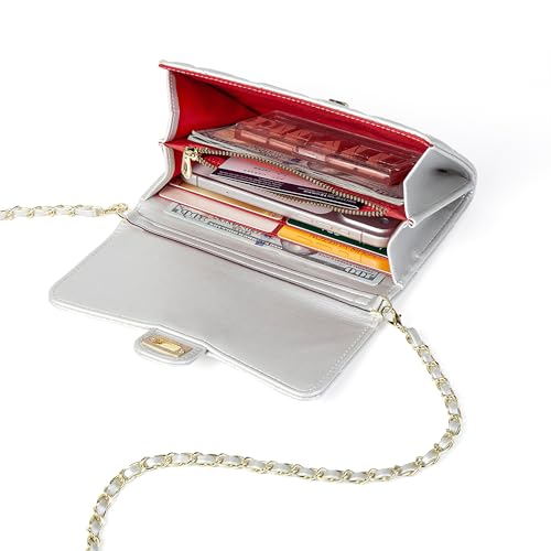 Small Cross Body Purses Sling Crossbody Bags for Women, Shoulder Bag Tote Purse Cross Body Bag Phone Bags - color: C Silver