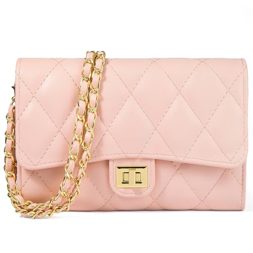 Small Cross Body Purses Sling Crossbody Bags for Women, Shoulder Bag Tote Purse Cross Body Bag Phone Bags - color: F Light Pink