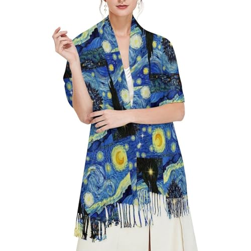 Scarfs for Women Fall Winter Scarves Shawls and Wraps for Evening Dresses - color: Design15