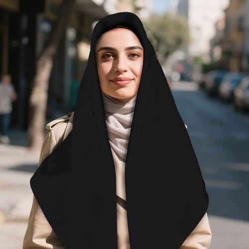 35” Satin Large Square Head Scarves-Like Silk Satin Scarf for Hair Wrapping at Night Bandana Square Scarf for Sleeping - color: Jacquard-black